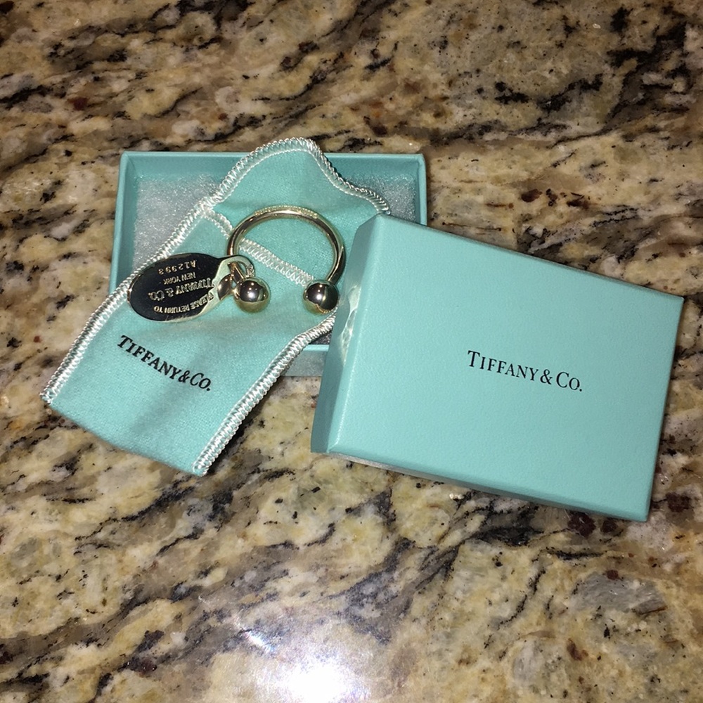 Tiffany & Co. key ring